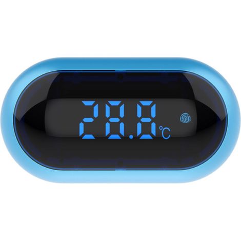 Thermomètre numérique digital pour aquarium avec écran LCD haute précision, mini thermomètre pour réservoir à poissons (1/5)