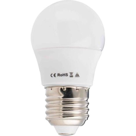 LED E27 SPHERIQUE - 4W BLANC FROID (1/2)