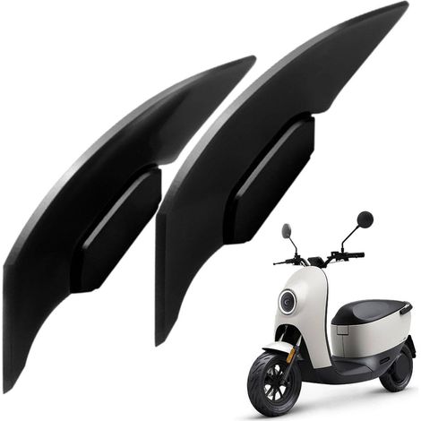 Ailerons latéraux universels pour moto Ailerons aérodynamiques fixes style fibre de carbone Modification universelle pour moto (1/5)
