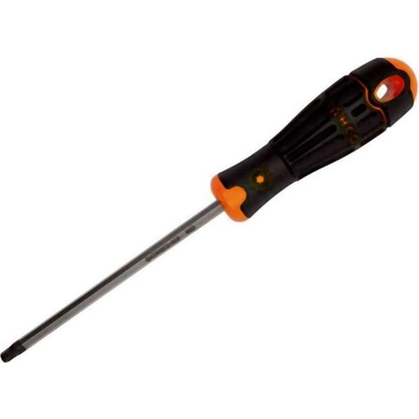 Bahco Premium Torx T15x100 Screwdriver – Durable V. Flat Head for Precision Work