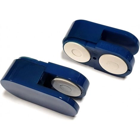 HEWI porta specchi, set di 2 pezzi, colore blu