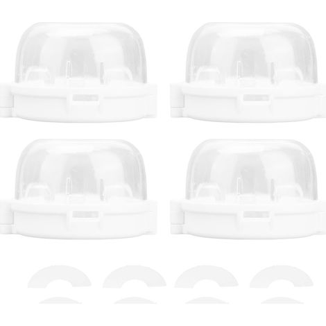 4 Pièces Protections Boutons de Cuisinière à Gaz Anti-Chaleur Sécurité Enfant Accessoires Cuisine (1/5)