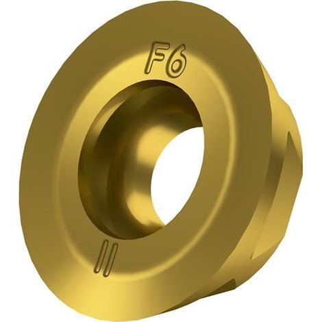 Fräswendeschneidplatte ISO RDGT 12T3M0ENF6-11:5020 Brutto-G.3,681g PVD beschich. (1/2)