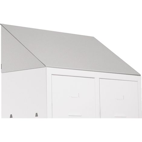 Tetto inclinato 36 x 35 x h.15 per spogliatoio