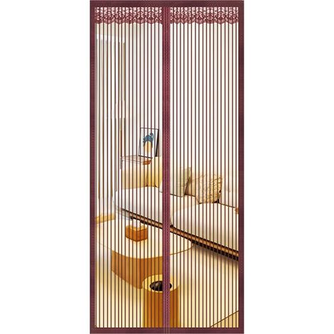 Moustiquaire Porte MagnéTique 70x190cm, Rideau De Fermeture (1/5)