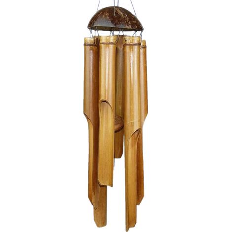 Bamboo wind chimes, super wire, decorative for the garden and balcony (1/5)