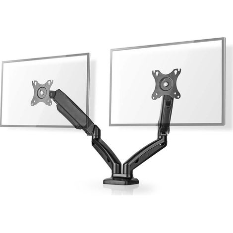 Pricenet MMDOSGS110BK Soporte para Monitor Negro 32 Pulgadas