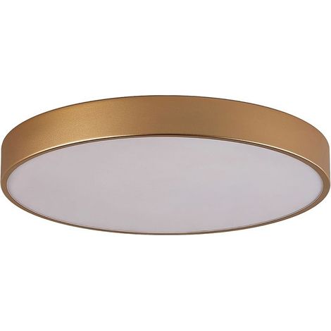 Plafoniera LED rotonda moderna oro 60W Orbital Italux (1/2)