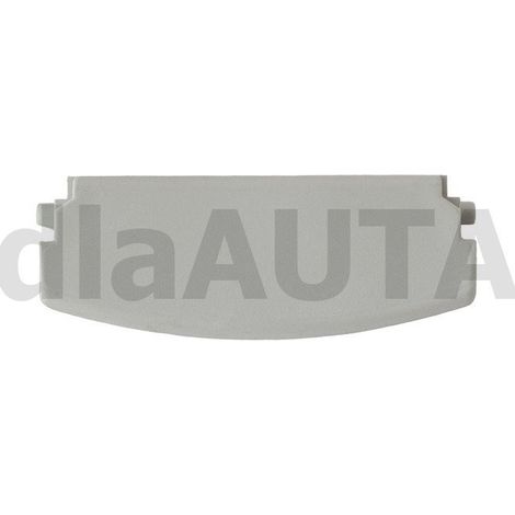 Bot贸n de la tapa del reposabrazos del Audi A4 04-07, color gris. (1/2)