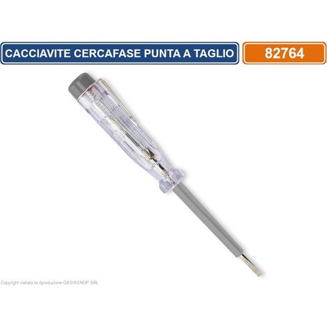 CACCIAVITE CERCAFASE CON PUNTA A TAGLIO SL33 x 140MM VERIFICA TENSIONE (1/2)