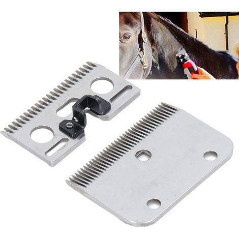 35 Dents de dent Horse Clipper Remplacement Lame, Lame de Changement de Fente de Chien, Trimeuse de Cheveux en carbure Coiffure Universal Blades, pour Couper et toiletter Les Cheveux des Animaux (1/5)