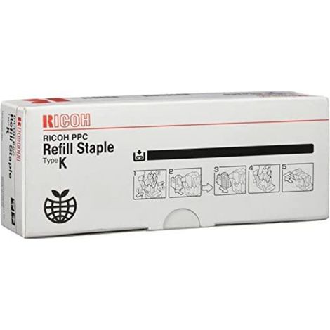 Recharges d'agrafes Ricoh type K, paquet de 3, 410802 (1/2)