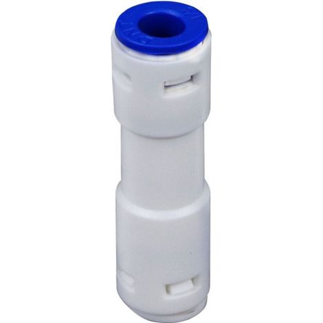 Fast Connect Clapet anti-retour à usage unique en plastique compatible avec système d'osmose inverse RO eau pure Lot de 2 Clapet anti-retour 1/4" (1/5)