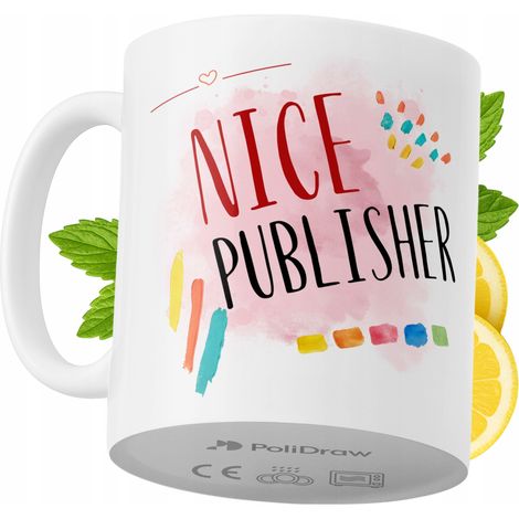 Lustige Kaffeetasse mit witzigem Textdesign für Verleger – ideal für Geburtstage, Namenstage und Feiertage. Hochwertige Tasse für besondere Anlässe, ob im Büro oder zu Hause. Farbe: Weiß, 330 ml.