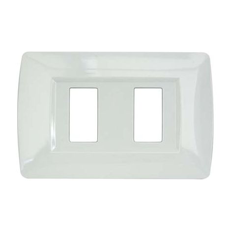 PLACCA COPRIFRUTTI MAGIC LINE - NYLON BIANCO POSTI 2 MM 120X80 CF=PZ 2- 5 confezioni