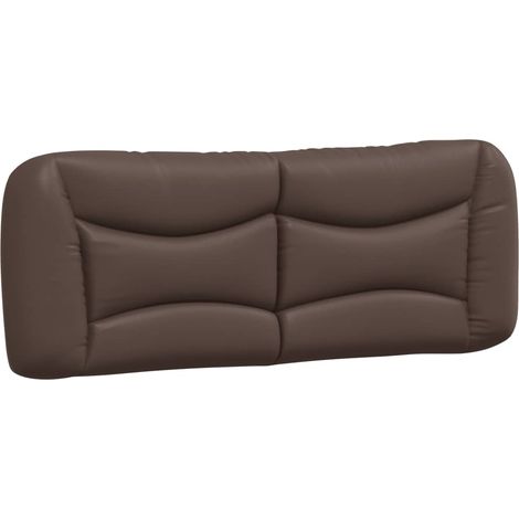 Maison Exclusive - Cuscino Testiera Hvar Marrone 120 cm in Similpelle (1/5)