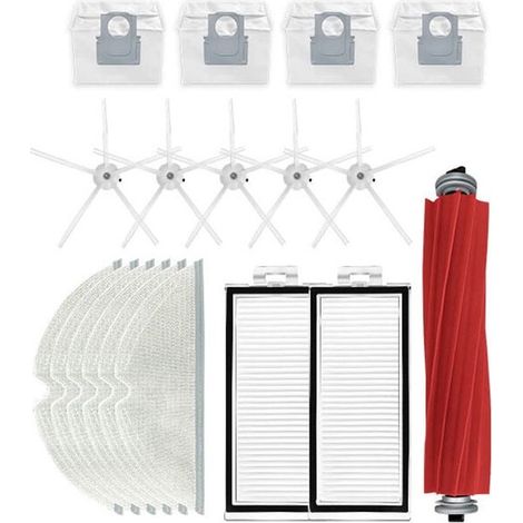 Adecuado para accesorios de aspiradora robot Roborock T8 Q7 Max+, juego de accesorios de repuesto