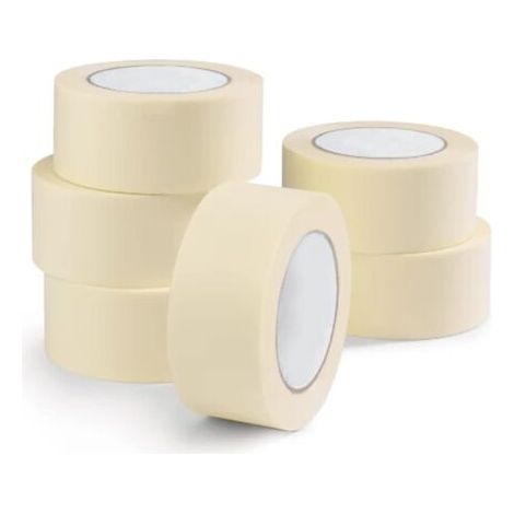 Ruban adhésif pour masquer et peindre - Ne laisse pas de résidus - Disponible en pack de 6-48 mm x 50 m