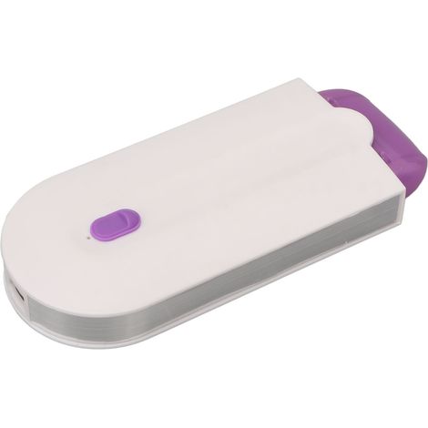 Épilateur électrique avec indicateur lumineux bleu, étanche et filet flottant. Tondeuse à cheveux (1/5)