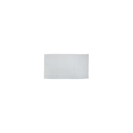 Tappeto Aurora 60X100 Bianco In Cotone - Giacomini E Gambarova (1/2)
