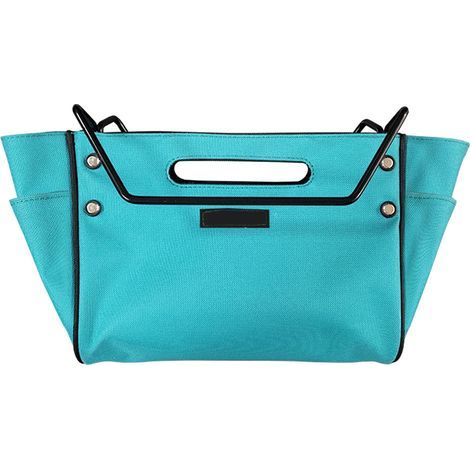 GARRYFIZH Sac à outils pour escabeau, tissu Oxford 600D épais, imperméable, pochette pliante de grande capacité avec poches (1/5)