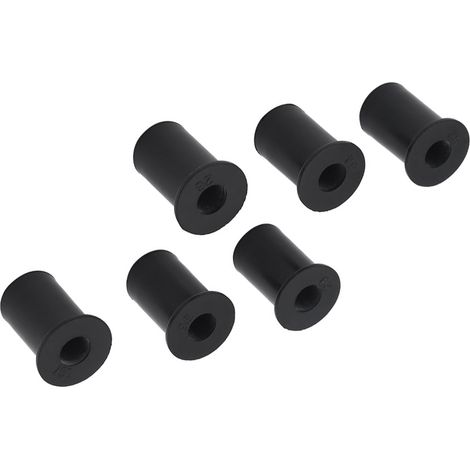 6 pièces joints d'étanchéité M6 caoutchouc pour fixation pare-brise moto et kayak (1/5)
