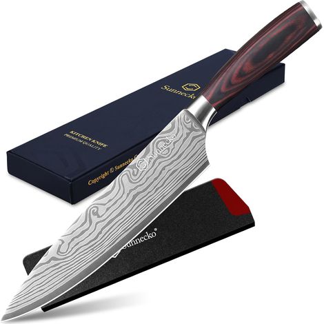 20 cm Kitchen Chef Knife with Blade Protection (1/5)