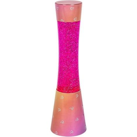 Lampada lava decorativa Minka rosa 39cm GY6.35 Rabalux