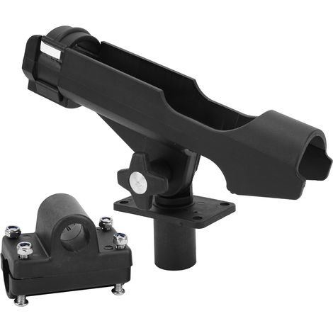 Support de cannes à pêche pour bateau ou kayak, fixation réglable, type A (1/5)