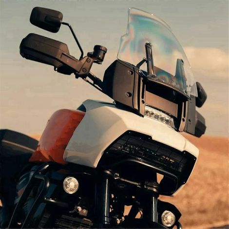 Projecteur LED pour Harley PAN AMERICA 1250 S Sportster S Gris Anthracite - Éclairage Motocyclette (1/5)