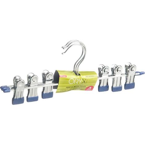 Percha Oryx Metal Falda 350 mm. (Pack 3 Piezas)