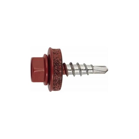 (4.8X19 P14) TORNILLO UNION CHAPA-MADERA ROJO TEJA FS 3009 (100UDS) - INDEX