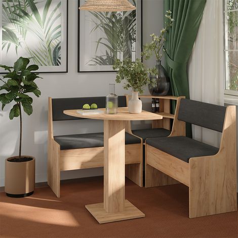 tavolo da pranzo Roman, Rovere dorato, 60 x 60 cm, Vicco (1/5)