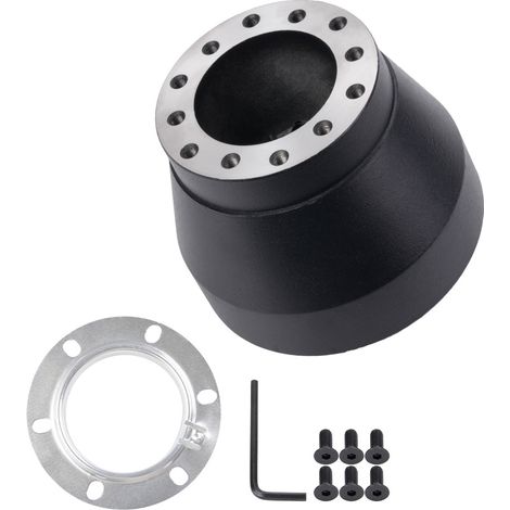 Car modification parts steering wheel base for BMW E30 - Black (1/3)
