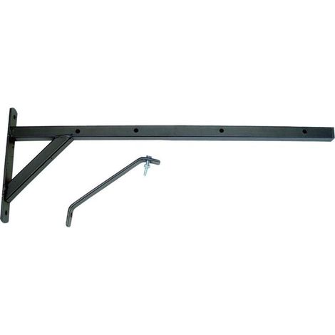 Tendedero negro para pared 550 mm