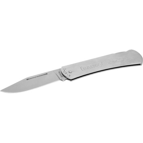 Bahco Gebogene Hippe mit Griff aus Edelstahl, 175 mm