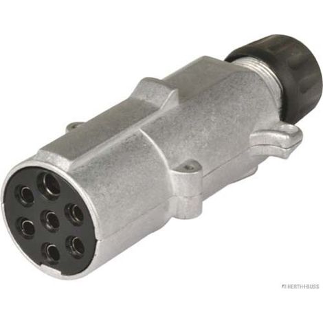 Aluminiumstecker, elektrischer Steckverbinder 7-polig 24 V 16 A 1,5 mm² ISO 1185