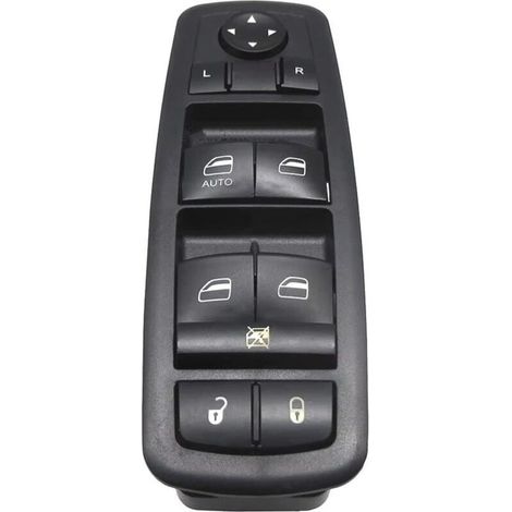 Fensterheber-Hauptschalter für Dodge Journey, Nitro, Jeep Liberty (2008–2012), Teilenummer 4602632AG, 4602632AH (Nachbau). (1/5)