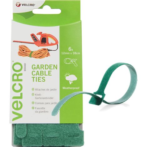 VELCRO Brand ONE-WRAP Fascette da giardino 12mm x 38cm Verde (1/5)