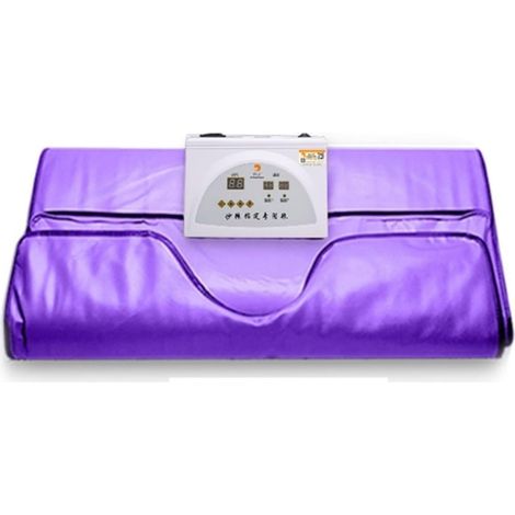 Kit de sauna portatif Couverture de Sauna à infrarouge lointain, 2 zones, couverture de Sauna en sapin for perte de poids, for la sécurité de la forme du corps, amincissante, Fitness for femmes Tente (1/5)