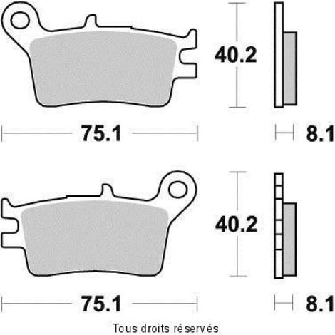 sifam Bremsbelag für Auto neu (1/2)