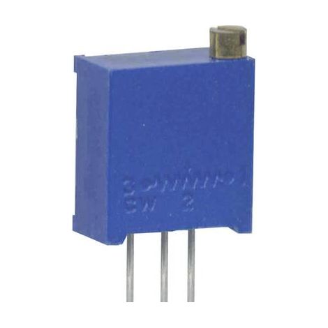 Weltron 001045026181 WEL3266-Y-501-LF Potentiomètre variable 12 tours, in-line linéaire 0.25 W 500 Ω 4320 ° 1 pc(s) W18672 (1/2)