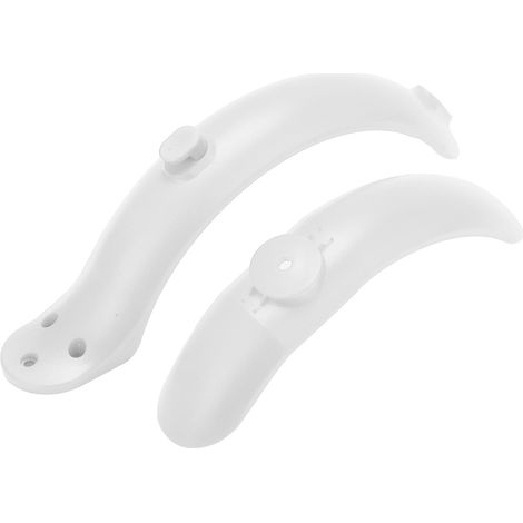 Vorder- und Hinterradschutzset für Xiaomi M365 Elektroroller inklusive Werkzeug (weiß) (1/5)