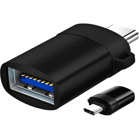Adaptador OTG Mozos ASM-4 USB-C USB-A 3.1 (1/5)