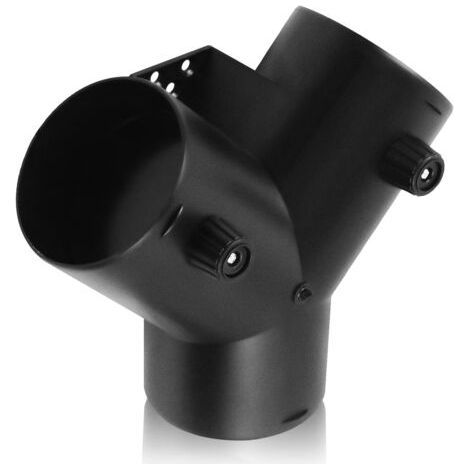 Raccord de conduit de type Y de Ø75 mm, accessoires auxiliaires de chauffage d'air diesel avec double valve, tuyau de sortie d'air à 3 voies pour chauffage diesel (1/5)