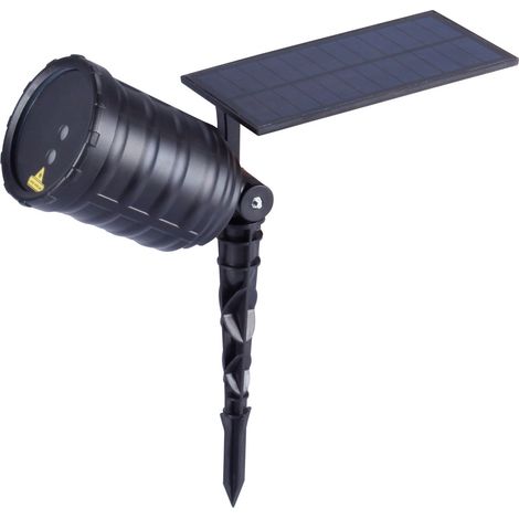 Ultron Ultron save-E proyector láser negro solar exterior