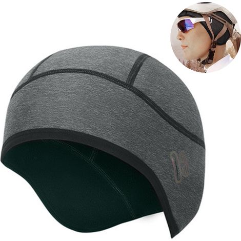 Casquette Cyclisme - Doublure Thermique Anti-Vent pour Casque Vélo Moto Ski - Pour Sports Extérieurs - 1 Pièce (1/5)