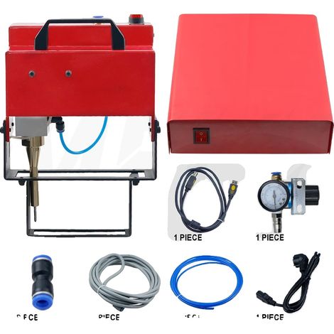 Machine de marquage à point pneumatique, marquage de code VIN, design portable (1/2)