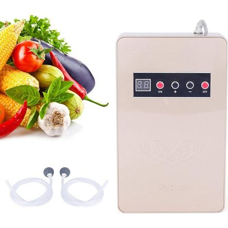 Purificador de aire generador de ozono ozonizador máquina de ozono esterilizador esterilizador de frutas vegetales máquina de desinfección dispositivo de desinfección purificador de aire 600 mg/h elec