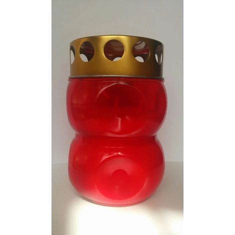 lumino lanterna tirolese rosso